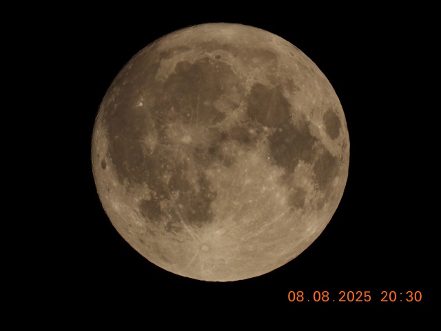 🌕Полнолуние, фокусное расстояние 2200mm и 3000mm, время на ф...