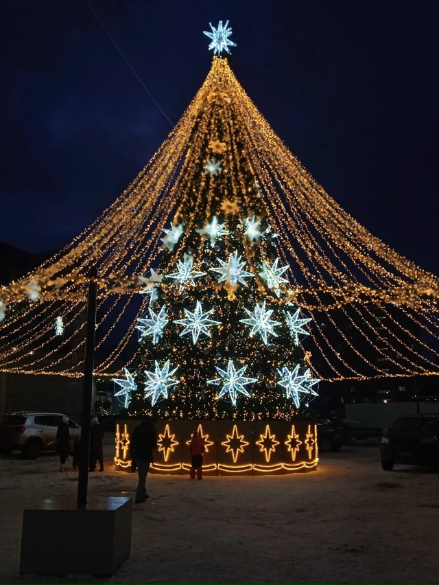⛄Хочется уже праздничной атмосферы в Копейске! 🌲Ёлоч...