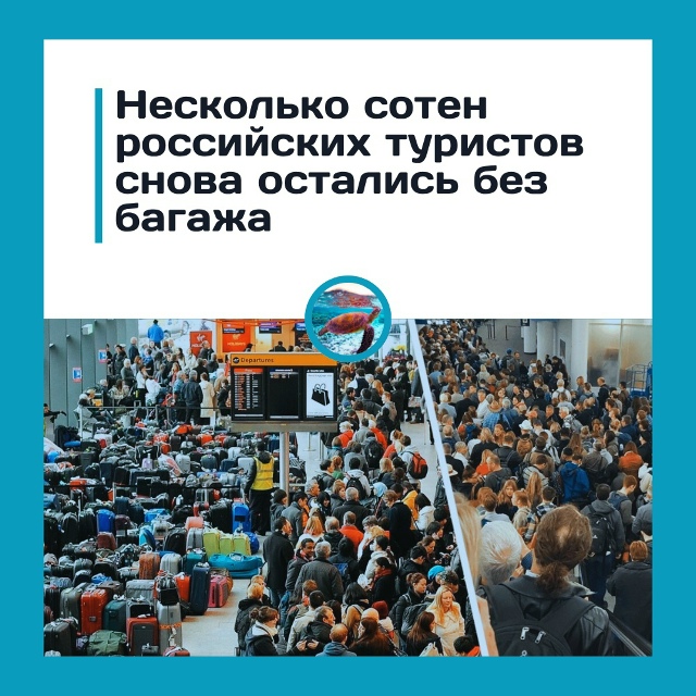 Авиакомпания не доставила сотни чемоданов в Москву
Ав...