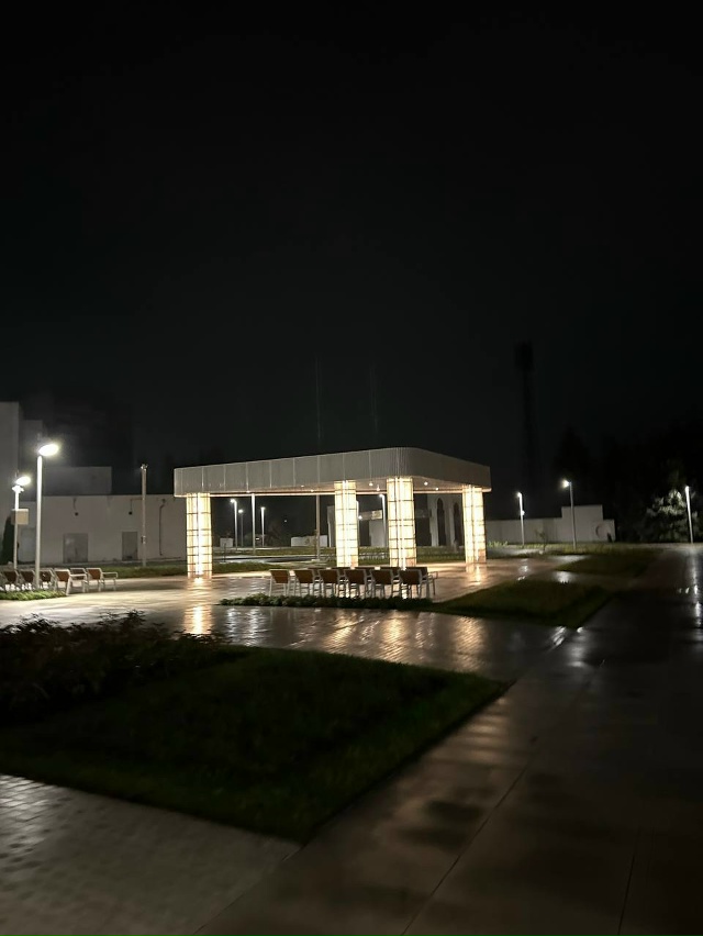 Дождливый Курчатов, особенно красивый ??