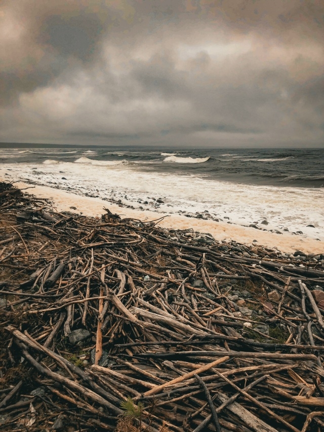 Терский берег в ноябре на фото Ольги Несмияновой❤