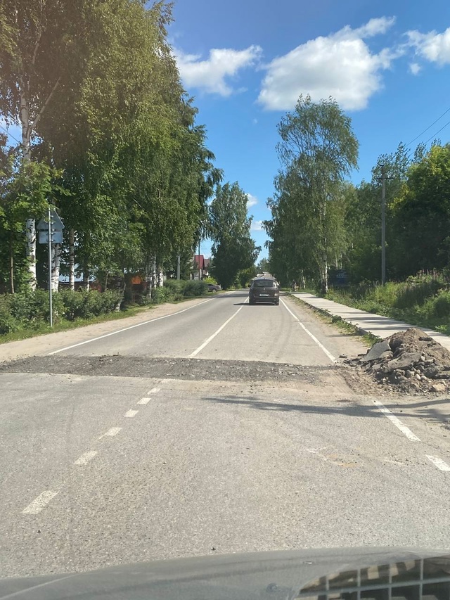 На Белинского наконец-то сравнивают неровности!! Устра...