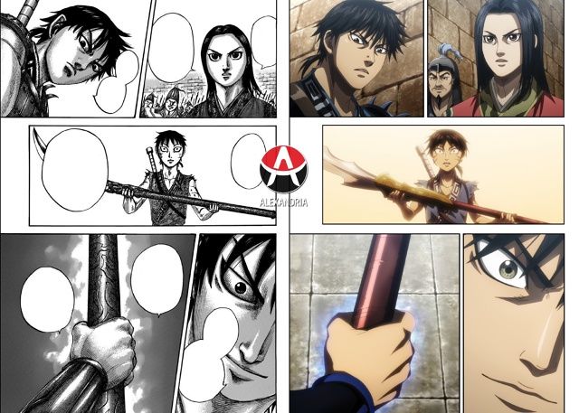 🏯 Сравниваем «Царство»: манга х 3 серия 6 сезона.
#срав?...