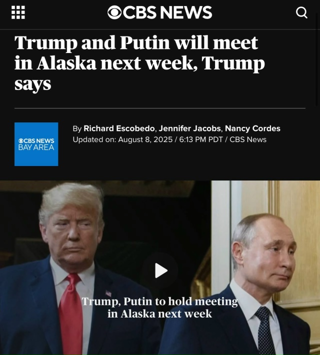 ⚡️Зеленский может принять участие в саммите на Аляск?...