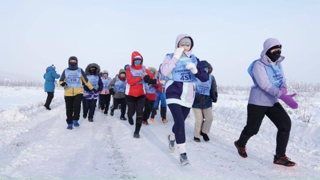 В Якутии каждый год в декабре проходит самый экстремал...