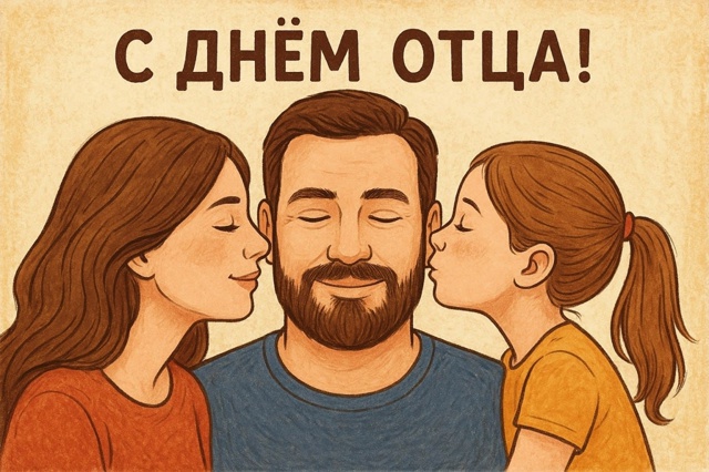 ️👨 19 октября — День отца
Поздравь своего любимого ПА...