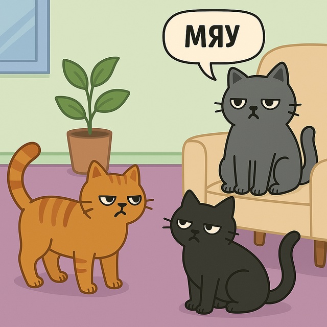 Кошки могут 