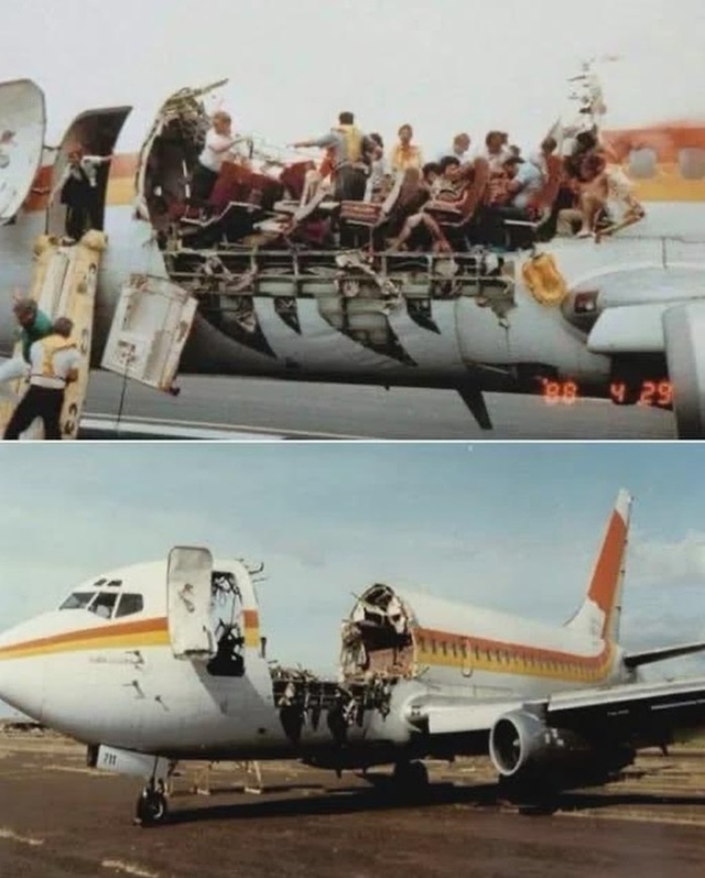 28 апреля 1988 года самолет Boeing 737-200 авиакомпании Aloha Airlines,...