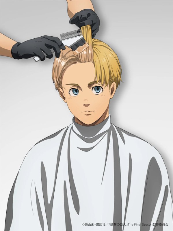 ⚡️Новые официальные иллюстрации с персонажами аниме «Атака Титанов»