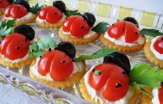 Веселые еда для детишек