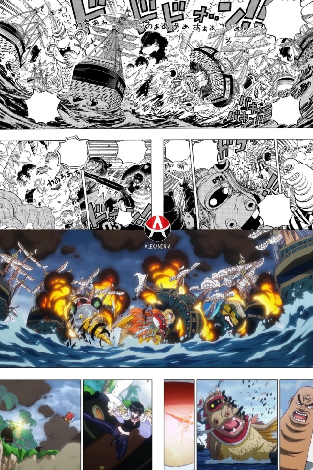 ☠ Сравниваем «Ван-Пис»: манга х 1123/1126 серии аниме.
#сра?...