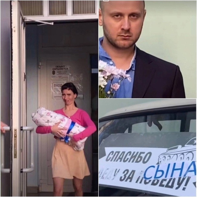 Когда подготовился к выписке, но лицо не поправил ?