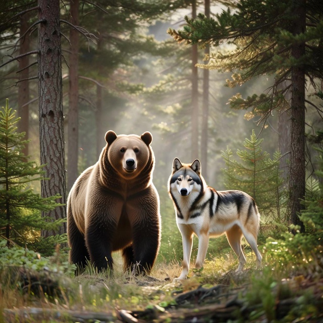 🐻 Открывается сезон охоты на медведей и волков в Мурм?...