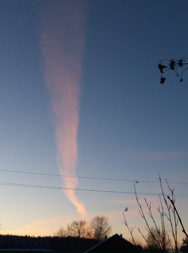 Вот такой красивый закат☃
#Я_тебя_видел@podslushano_velsk