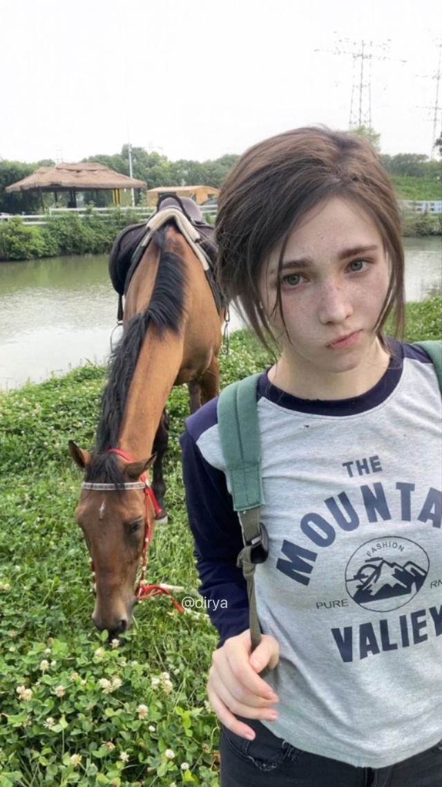 Косплей Элли из Last of Us от Dirya.
