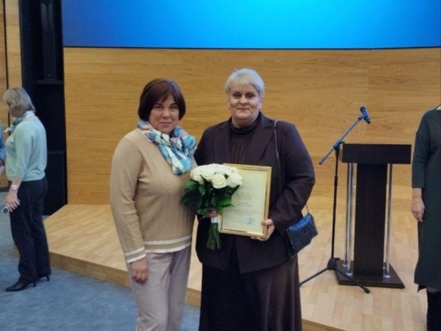 👏 Директор Удельнинской школы-интерната Людмила Егор...