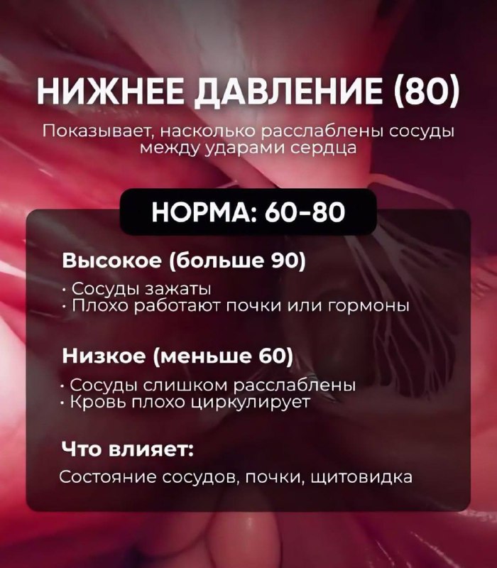 Для старичков за 30: в Сети появилась большая шпаргалка по давлению.
Всё для тех, кому цифры на тон