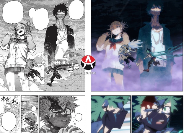 ⚡ Сравниваем [club85320806|«Моя Геройская Академия»]: манга ?...