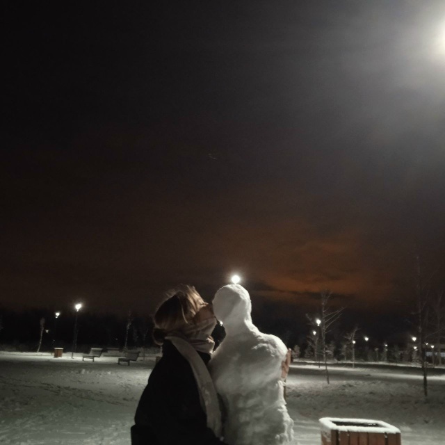 Жители делится своими☃ снеговиками
Ну что сказать: к...