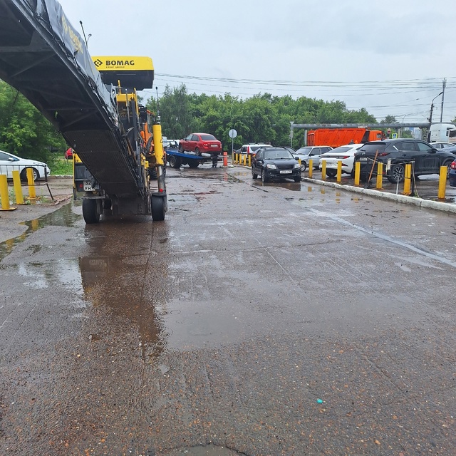 2 площадка . Южная проходная . Эвакуатор