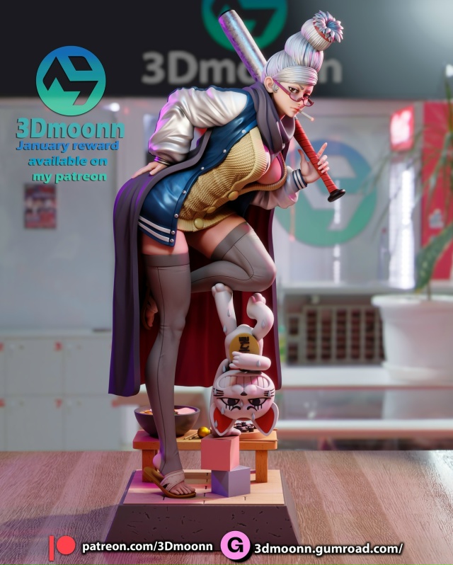 💋 3DMoon Studio презентуют аппетитную Сейко из «Дандадан».
...