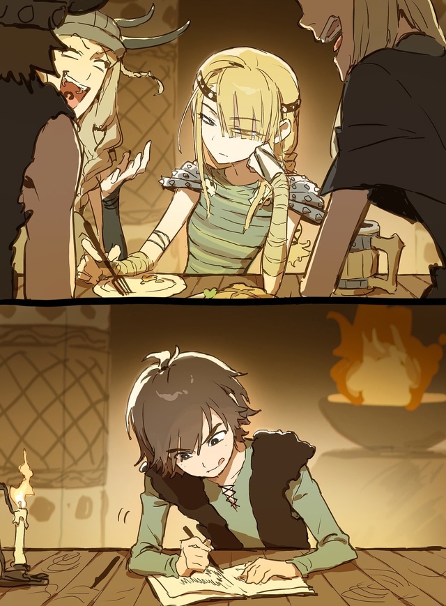 #HTTYD / Как приручить дракона
Суровая любовь от m_arijuan__a