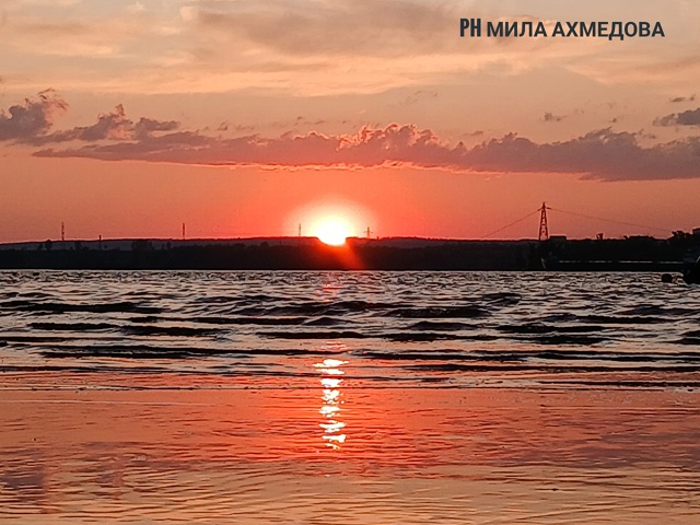 Закат на нашей набережной. г Жигулевск. 🌄
(25 июля)