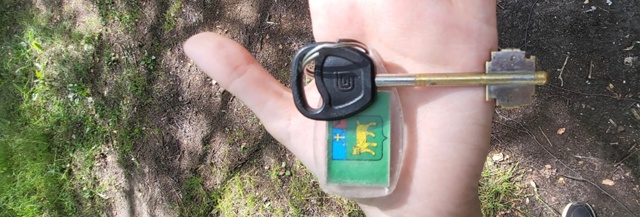 Найден ключ возле детской площадки на Ул. Строителей 15....
