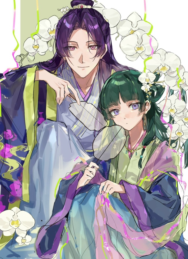 #Kusuriya_no_Hitorigoto / Монолог в аптечной лавке
Art: YuiKisezu
(Джи?...