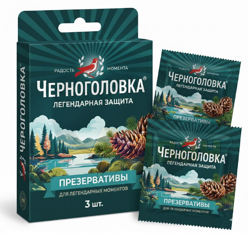 ❗️Владелец «Черноголовки» начнёт выпускать… презервативы
Компания, которую открыл директор бренда,