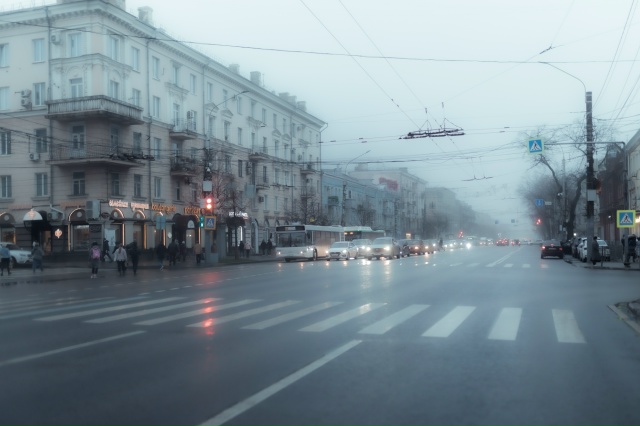 Туманный и загадочный Воронеж🌁