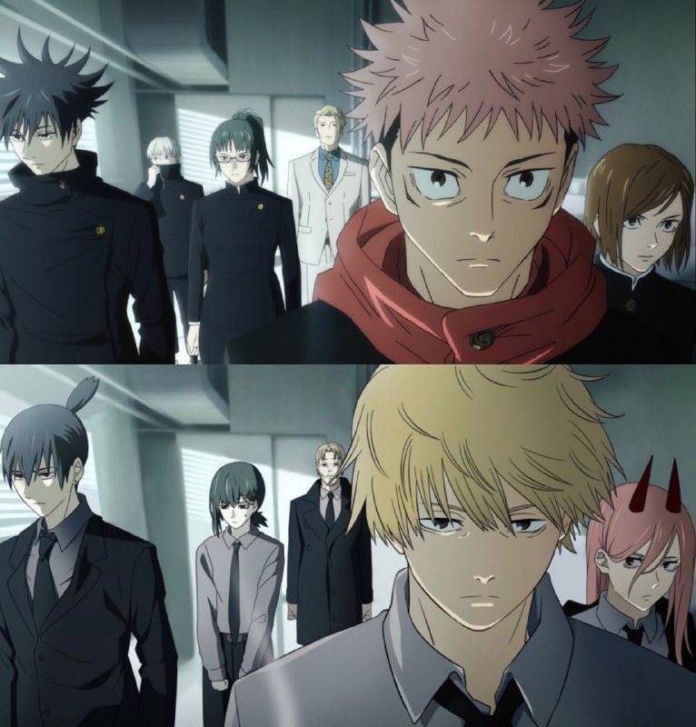 Магическая битва × Человек-бензопила