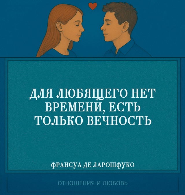 Эта мысль подчёркивает особую природу настоящей привя...