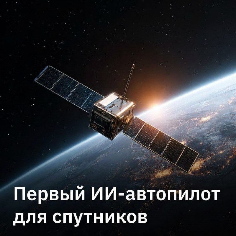 📡 ИИ впервые сам управлял спутником
Во время испытаний 30 октября нейросеть без команд с Земли разв