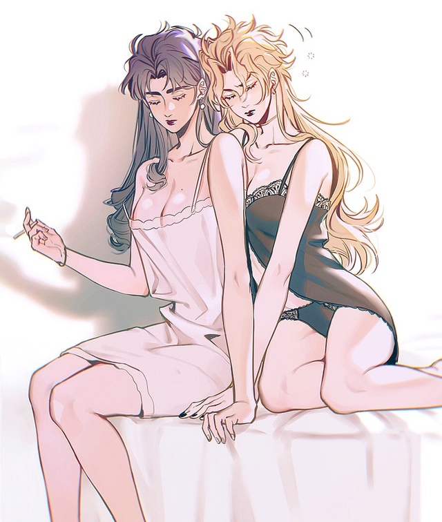 Персонаж: Dio Brando и Jonathan Joestar
Сеттинг: Невероятное приклю...