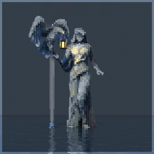 Красивая статуя посередине океана🌊
Будет очень крас?...