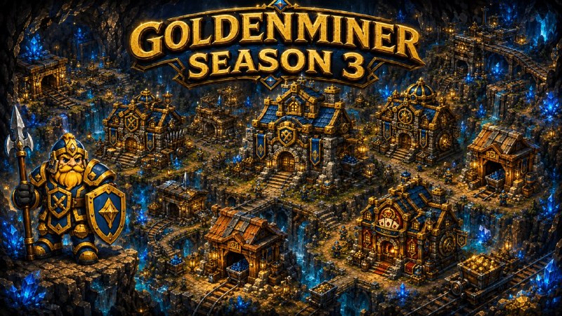 #Golden_Miner ⛏
⛏ Эй, Золотоискатель!
В игре вышло крупное обновление — и оно действительно многое