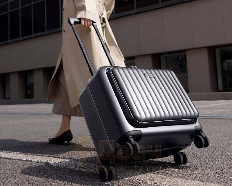 Xiaomi выпустили чемодан мечты для путешествий — прочный Mijia Travel Suitcase
У него бесшумные кол