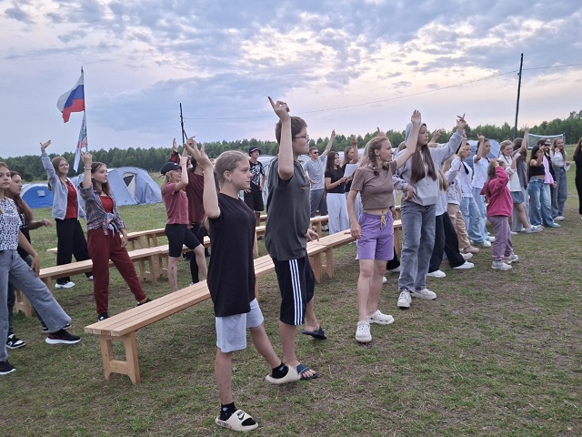 ✅️18 июля в Приморском палаточном лагере царила атмос?...