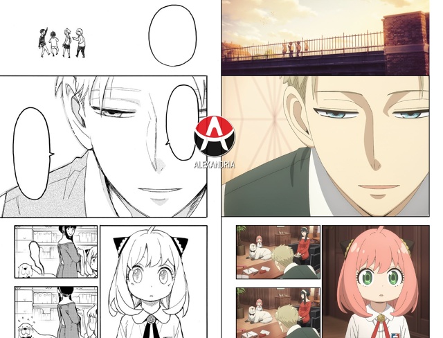 🔍 Сравниваем [club67838356|«Семью Шпиона»]: манга х 3 серия 3 ?...