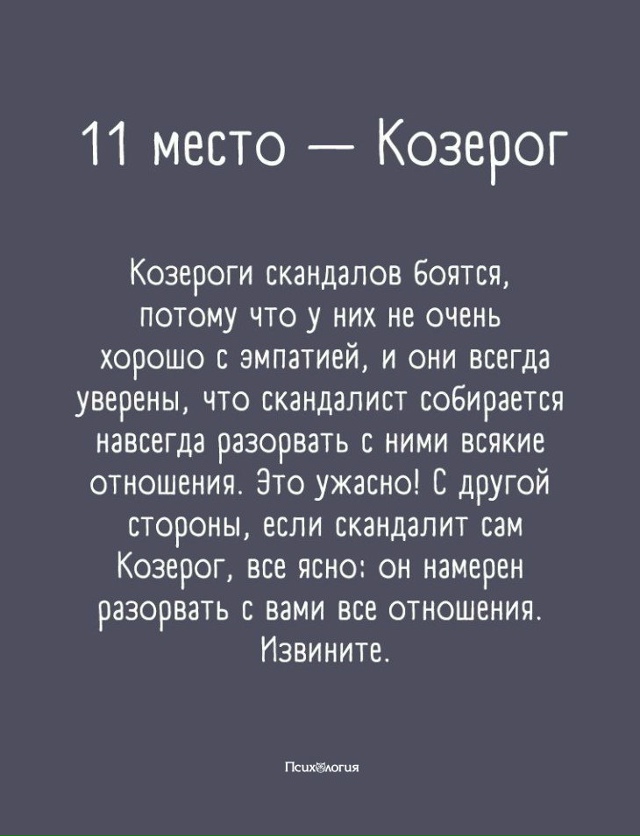 Самый скандальный знак зодиака 😅
Часть 1