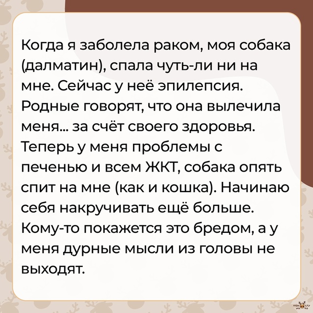 — Она вылечила меня...
#Подслушано_страшное@overhear