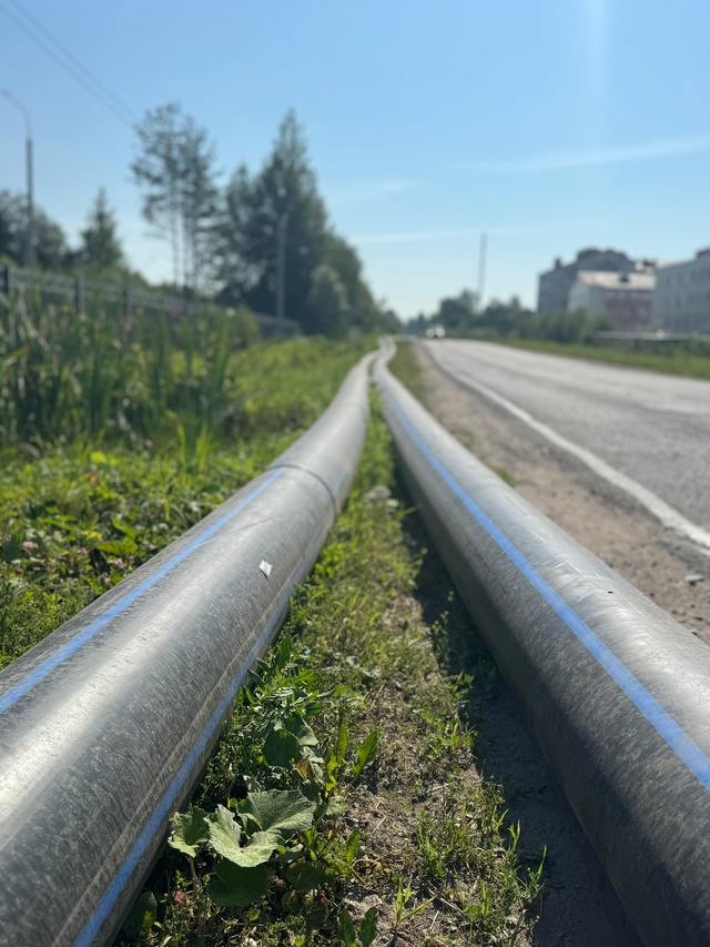 📎 За переездом начался капитальный ремонт трубопрово...