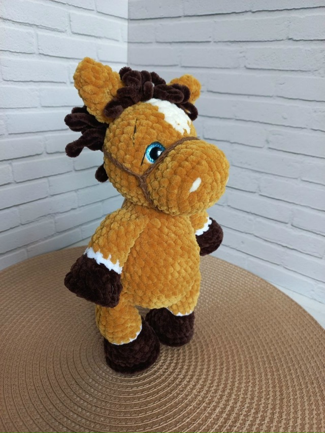 🐎 Символ удачи 2026 года — плюшевые лошадки ручной рабо...