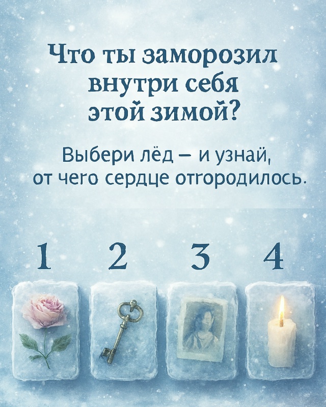 Что блокирует твоё спокойствие каждый день?
Выбери — ?...