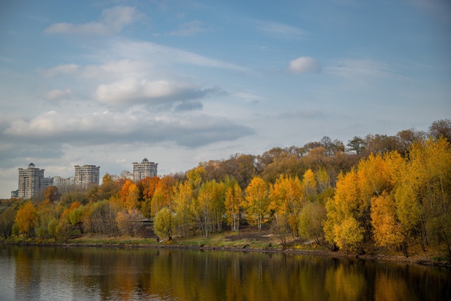 Октябрь в городке ... 🍁🍂