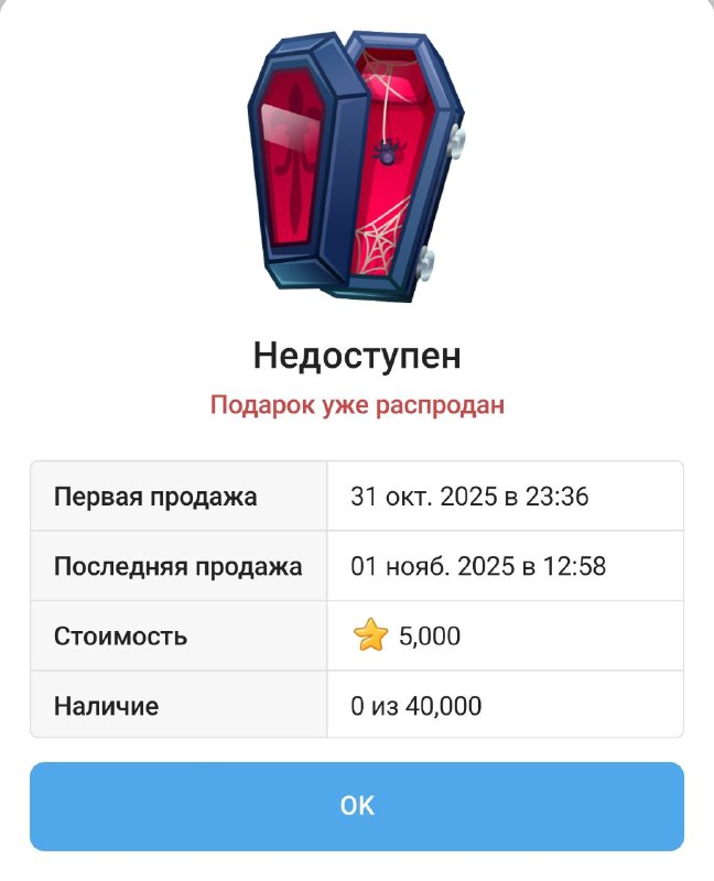 Продали за 13 часов. По-прежнему спрос шокирует. По сути как только разлочили аккам любого возраста