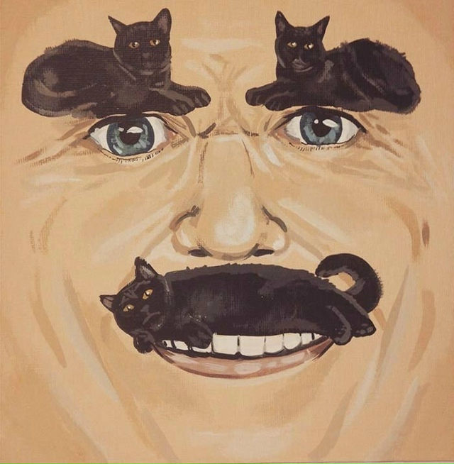 Юмор и хоррор: сюрреалистические коты Даниэля Райана.