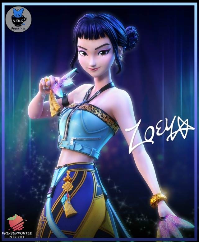 Зои ( K pop Demon Hunter )
Добавлена в каталог товаров.