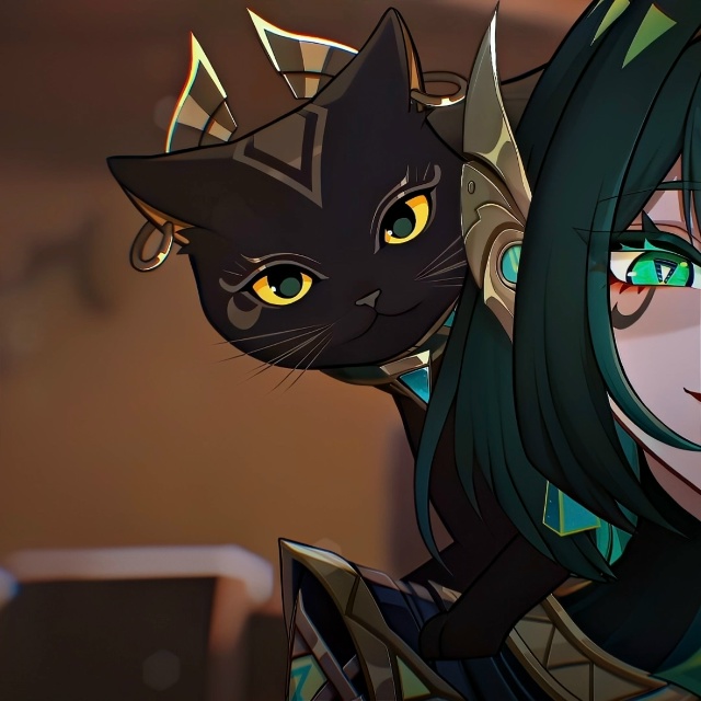 — Одна из причин крутить Нефер – Ашру 🐱
Хойо, кажется...